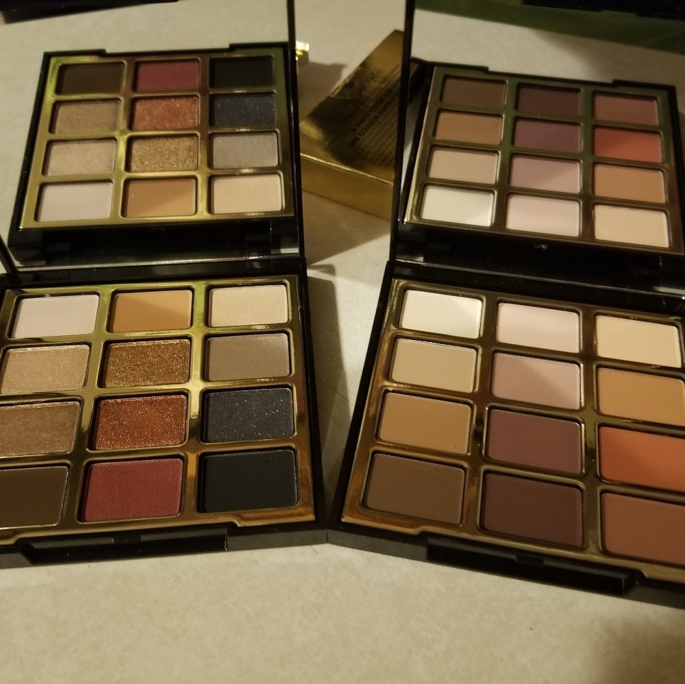 Milani Eyeshadows and highlighter